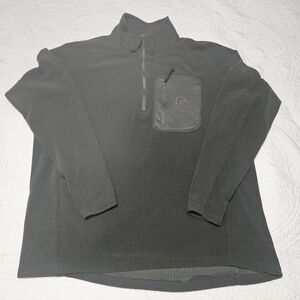 Men's Green Ducks Unlimited Quarter-Zip